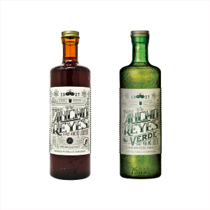 Ancho Chile Reyes Liqueur Set: Ancho Reyes Original   Ancho Reyes Verde Cheap 100% Original