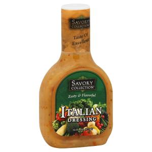 Savoury Collection Zesty Italian Dressing 16oz Cheap With Mastercard