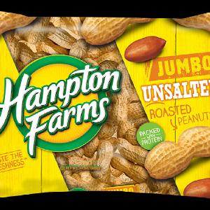 Hampton Farms Unsalted Roasted Peanuts 24oz Cheap Original