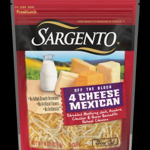 Sargento 4 Cheese Mexican 8oz Clearance Choice