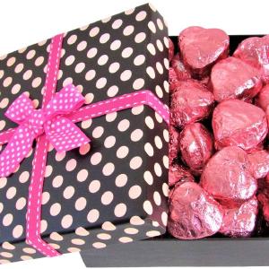 Valentines Chocolate Raspberry Cremes Hearts Pokodot Gift Box – Great Valentines Day Gift Outlet Pices