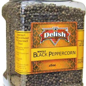 Whole Black Peppercorns – 35  OZ | Jumbo Jar Sale Affordable