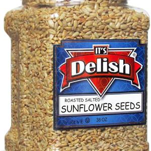 Roasted Salted Sunflower Seeds , 38 Oz Jumbo  Jar Pay With Visa Sale Online