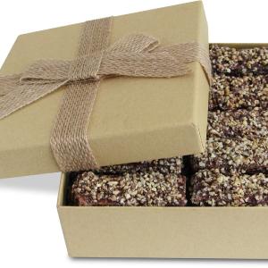 Viennese Crunch Gift Box | 16 OZ Dark Chocolate and Nuts Free Shipping For Cheap