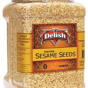 Toasted Whole Sesame Seeds, 38 OZ| Jumbo Jar Clearance Nicekicks