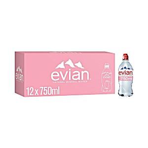 Evian Mineral Water 750ml Under 70 Dollars