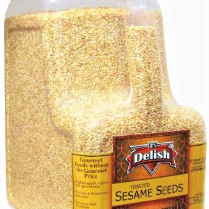 Toasted Whole Sesame Seeds - 5 LB Gallon Size Container Jug Discount Wiki