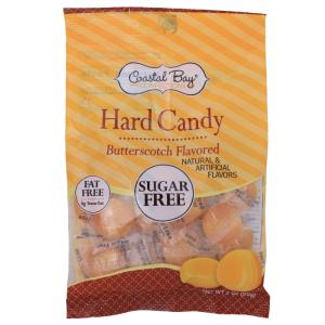 Coastal Bay Sugar Free Butterscotch Hard Candy - 3oz Discount Eastbay