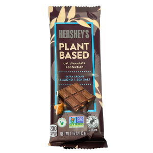Hershey's Plant Based Oat Chocolate Almond & Sea Salt - 1.55oz Clearance Hot Sale