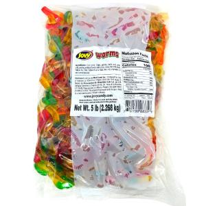 Jovy Gummy Worms - 5lbs **BB 2024/Jul/22** Free Shipping Cost