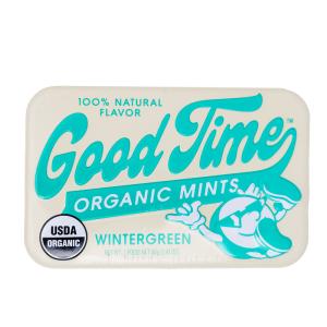 Good Time Organic Wintergreen Mints Free Shipping Manchester Great Sale