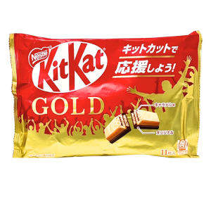 Kit Kat Gold Chocolate Bars (Japan) - 11 Bars **BB 2025/Feb/01** Outlet Explore