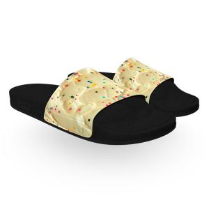 Cake Frosting with Sprinkles Slide Sandals Factory Outlet