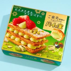 Lotte Pai no Mi Pastries - Pistachio & Strawberry Best Deals