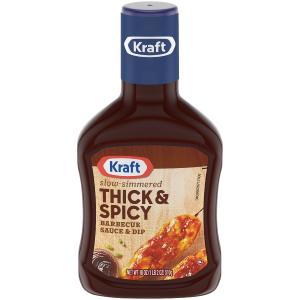 Kraft Thick & Spicy BBQ Sauce 18oz Buy Cheap Reliable