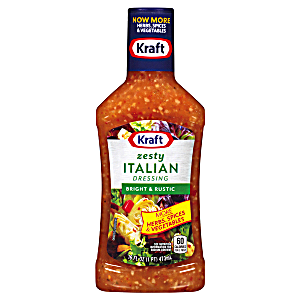 Kraft Zesty Italian Dressing 16oz Outlet Original