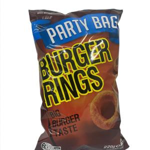 Smith's Burger Rings Party Bag 220g Sale New Styles