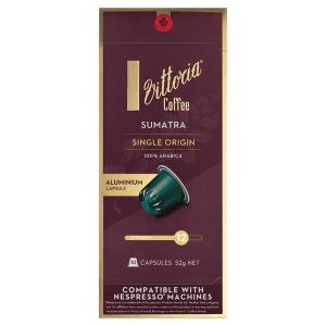 Vittoria Coffee Pods Sumatra 10-Pack With Paypal