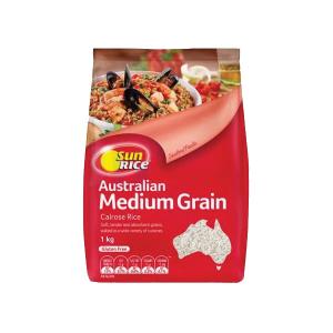 Sunrice Medium Grade Australian Rice 1kg Outlet Supply