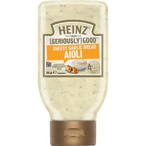 Heinz Cheesy Garlic Bread Aioli 295ml Many Kinds Of Cheap Pice