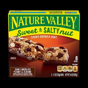 Nature Valley Dark Chocolate, Peanut Almond Granola Bars 210g Buy Cheap Sast