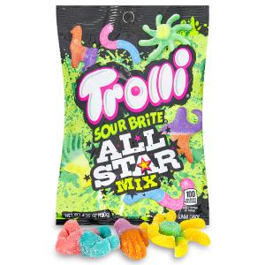 Trolli Sour Brite All Star Mix - 4.25oz Quality Original