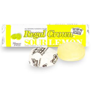 Regal Crown Sour Lemon Candy Rolls - 29g Buy Cheap Fake
