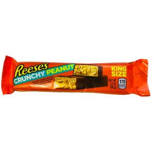 Reese's Crunchy Peanut King Size Candy Bar - 3.2oz Authentic For Sale