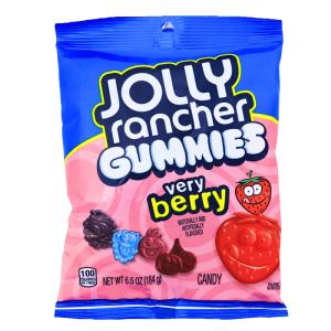 Jolly Rancher Gummies Very Berry - 6.5oz Free Shipping Good Selling