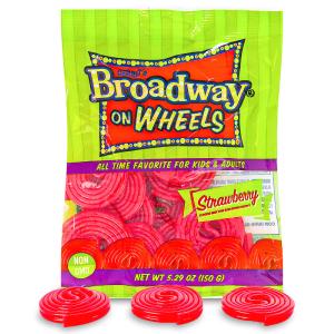 Gerrit's Broadway on Wheels Strawberry Licorice Wheels - 5.29oz Sale 100% Guaranteed