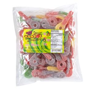 Gummy Zone Sour Tongue Tinglers-55 Pieces Clearance With Credit Card