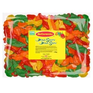 McCormick's Dino-Sours Candy - 1.8 kg High Quality For Sale