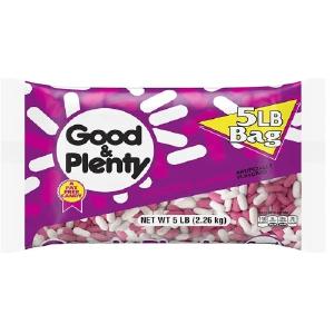 Good & Plenty Bulk Bag - 5lb Original Cheap Pice