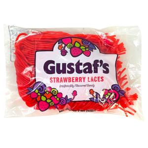 Gustaf's Strawberry Licorice Laces - 2 lbs Buy Cheap How Much