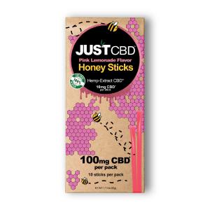Just CBD Honey Stick 10 Sticks (10mg CBD Per Stick) Pick A Best For Sale