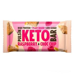 Pulsin Keto Bar Raspberry & Choc Chip 50g Discounts Cheap Pice