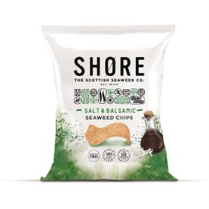 Shore Salt & Balsamic Seaweed Chips 25g Cheap Sale Fashionable