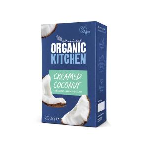 Organic Kitchen Organic Creamed Coconut 200g Clearance Fast Delivery