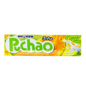 Puchao Melon Gummy n' Soft Candy - 50 g (Japan) Outlet For You