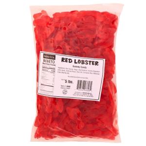 Kervan Red Lobster Gummy Candy - 5lbs Clearance Latest