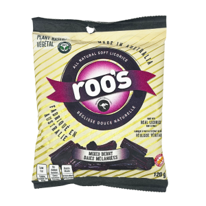 Roo's Australian Licorice Candy Berry - 120g Online Online Outlet Sale
