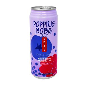 Popping Boba Mixed berry Hibiscus Tea Drink - 16.5oz Big Discount Online
