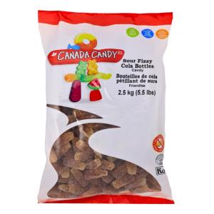 CCC Sour Fizzy Cola Bottles Gummy Candy - 2.5kg With Mastercard Online