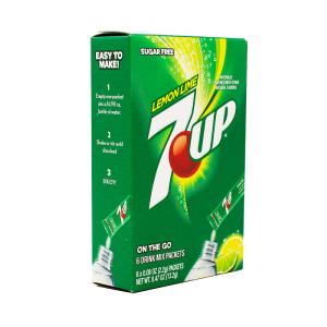 7UP Lemon Lime Singles To Go Outlet 100% Original