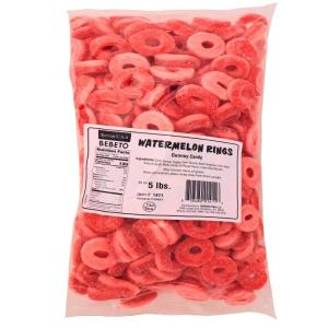 Kervan Watermelon Rings Gummy Candy - 5lbs Discount Collections