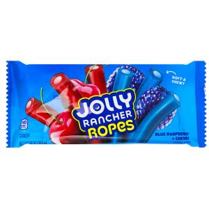Jolly Rancher Ropes Blue Raspberry & Cherry - 10oz Cheap Cost