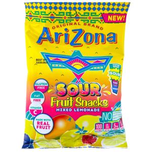 Arizona Sour Lemonade Fruit Snacks - 142g Cheap Sale 2025 Newest