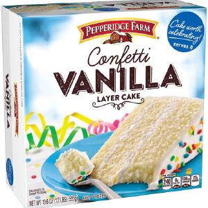 Pepperidge Farm 3 Layer Vanilla Cake 19.6oz Free Shipping Cheap Online