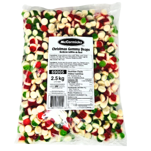 McCormicks Christmas Gummy Drops - 2.5kg Outlet Shop