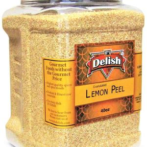 GRANULATED LEMON PEEL – 40 OZ JUMBO CONTAINER Buy Cheap Sast